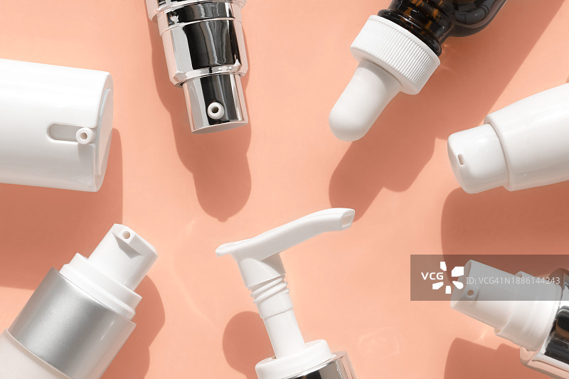 护肤品瓶盖图片素材