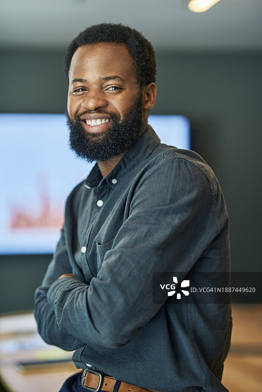 自信的商人图片素材