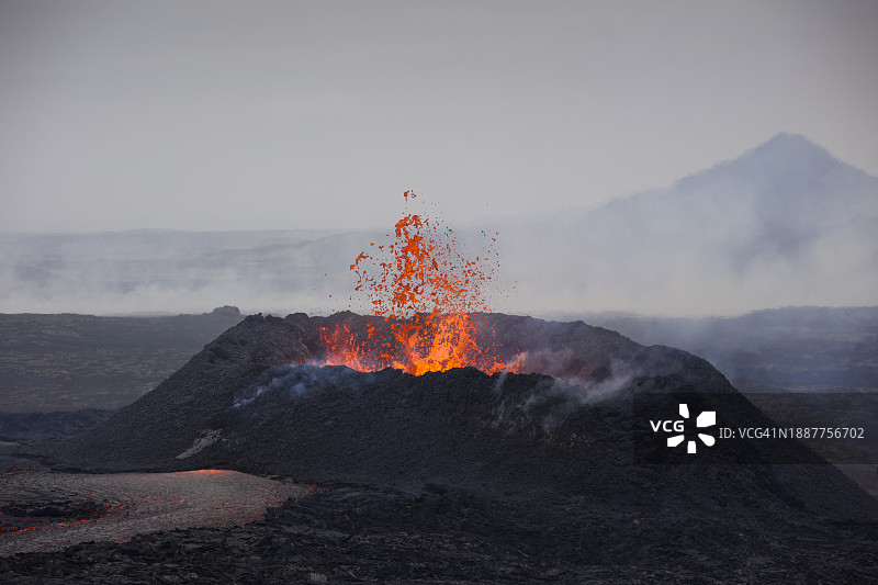 火山美景图片素材