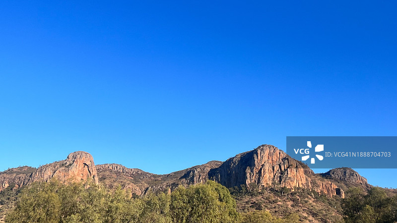 澳大利亚昆士兰内陆壮丽悬崖风光图片素材