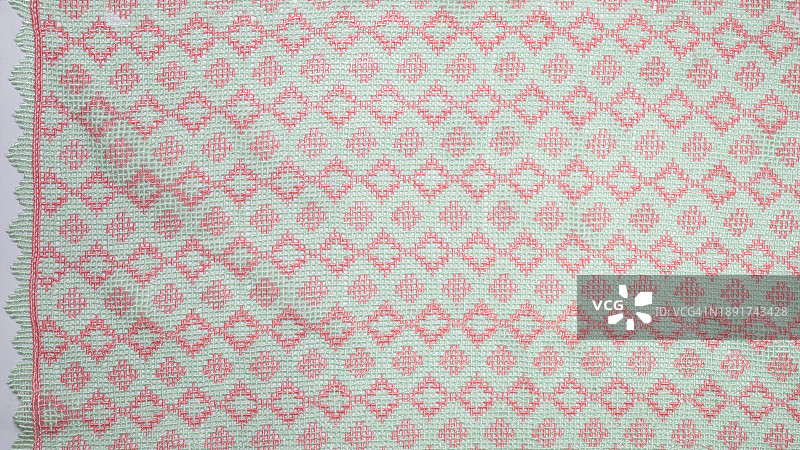 蕾丝棉布抽象背景特写图片素材