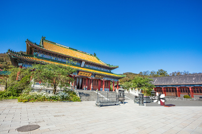 张家界天门山寺图片素材