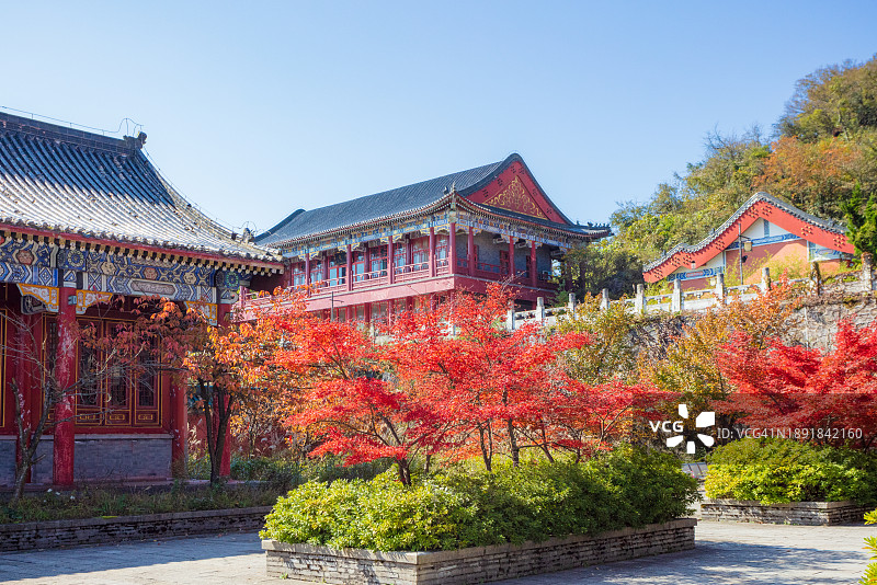 张家界天门山寺图片素材