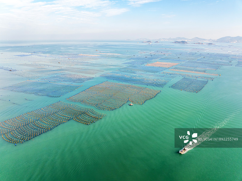 中国海洋牧场图片素材