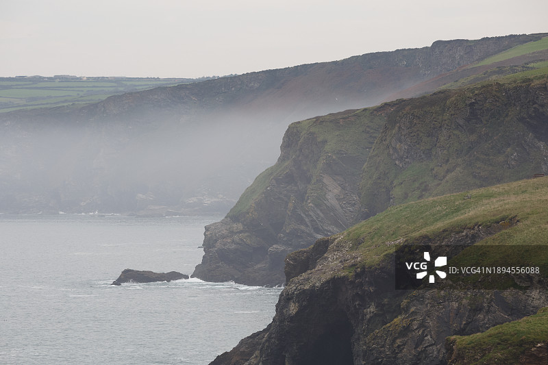 艾萨克港湾海岸线图片素材