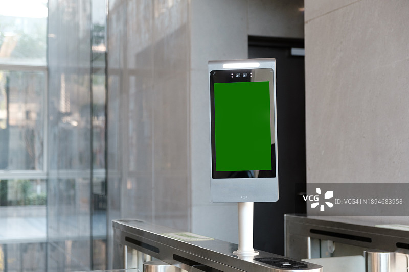 人脸识别门禁图片素材