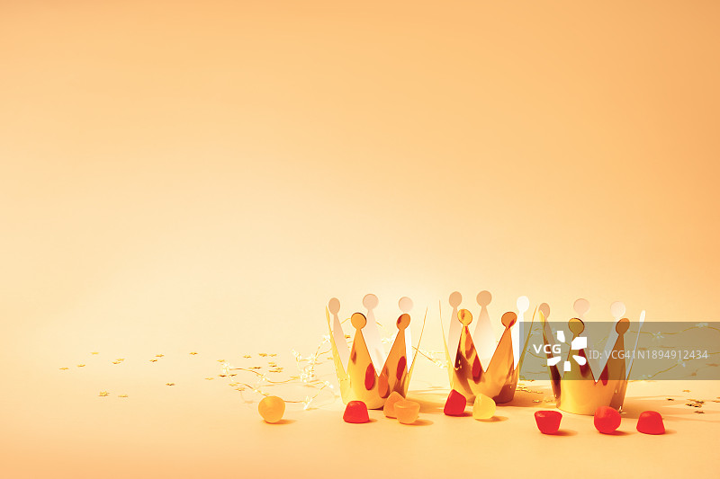 三位国王或智者与主显节概念图片素材