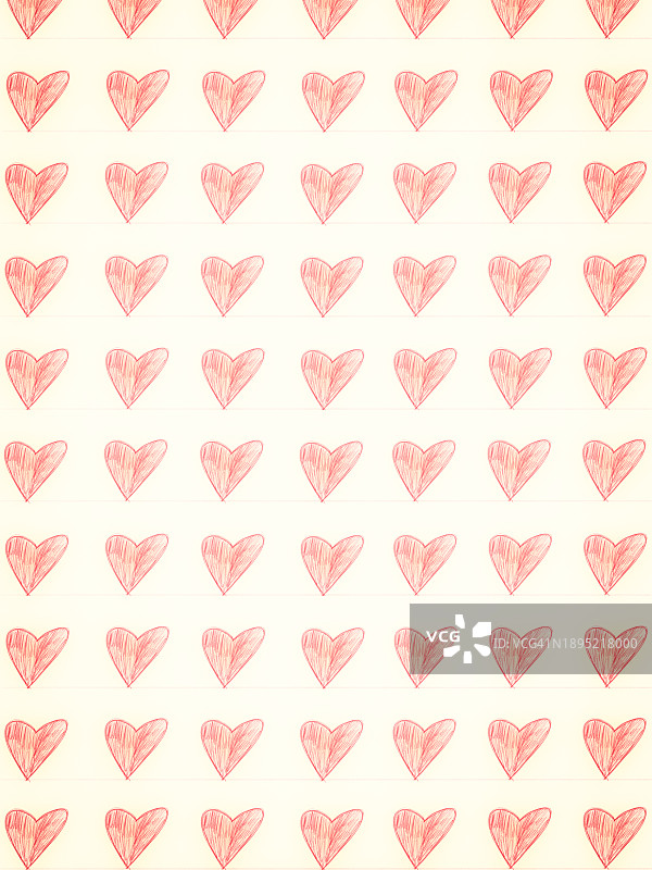 简单的心形图案背景图片素材