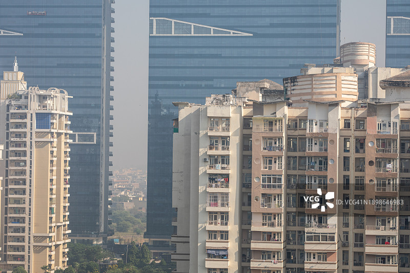 印度高层公寓图片素材
