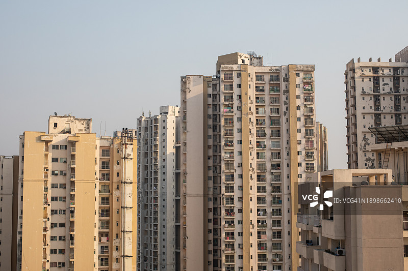 印度高层公寓图片素材