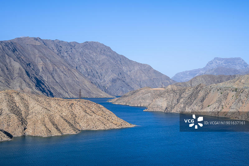 吉尔吉斯斯坦托克托古尔水库图片素材