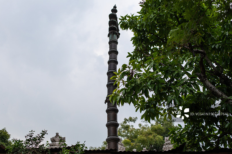 印度迈索尔的旗杆图片素材