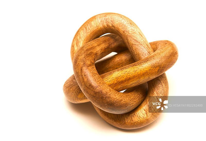 木制拼图与复制空间图片素材