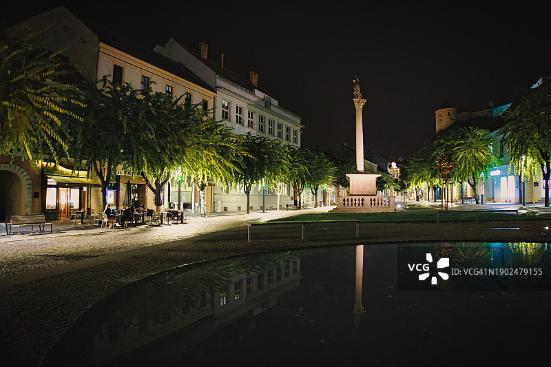 特伦钦米埃罗夫广场图片素材