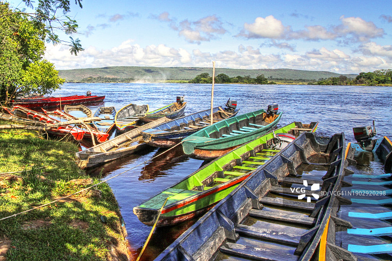委内瑞拉的水路运输图片素材