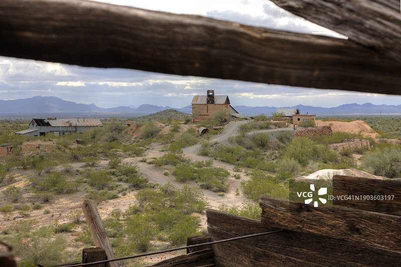 幽灵矿业小镇图片素材