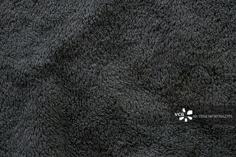 黑色毛巾背景图片素材