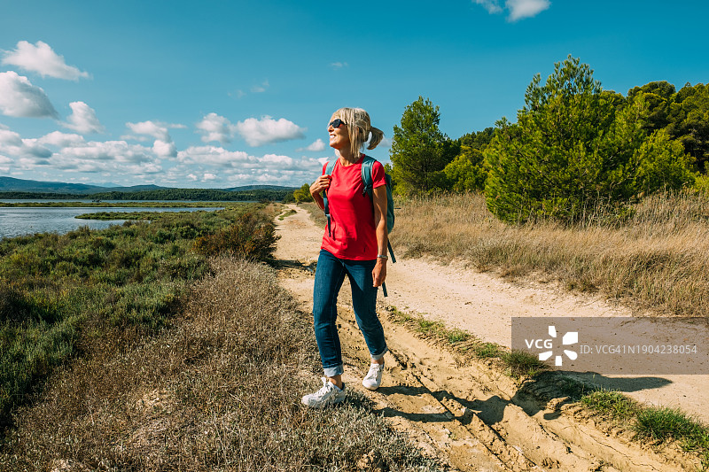 杜尔塔，佩里亚克-德-梅尔，朗格多克，法国图片素材