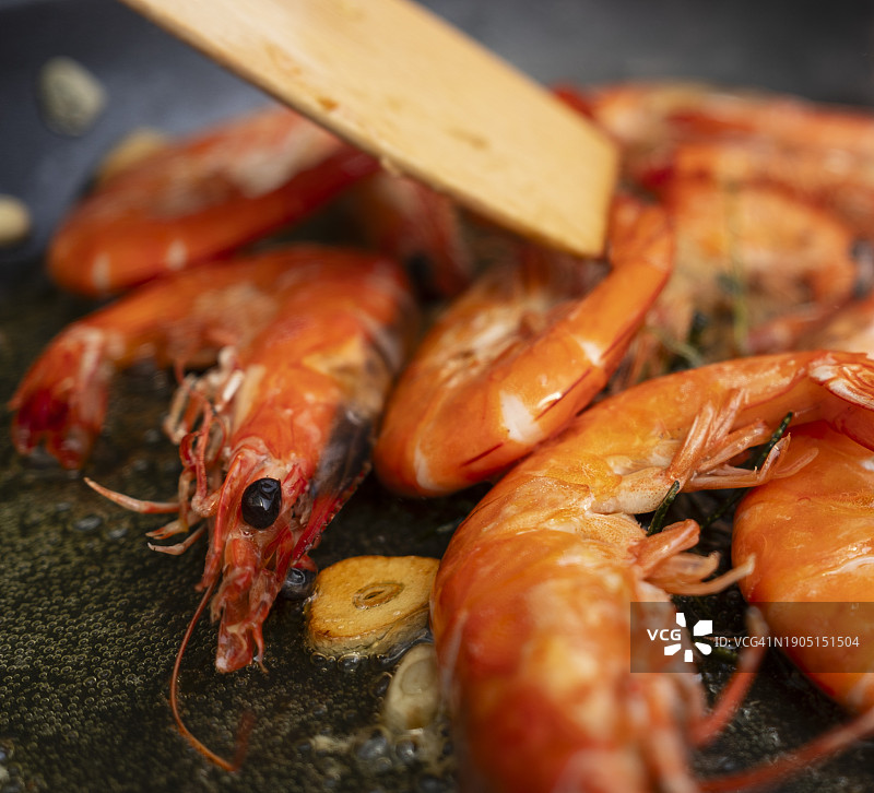 盘中海鲜特写图片素材