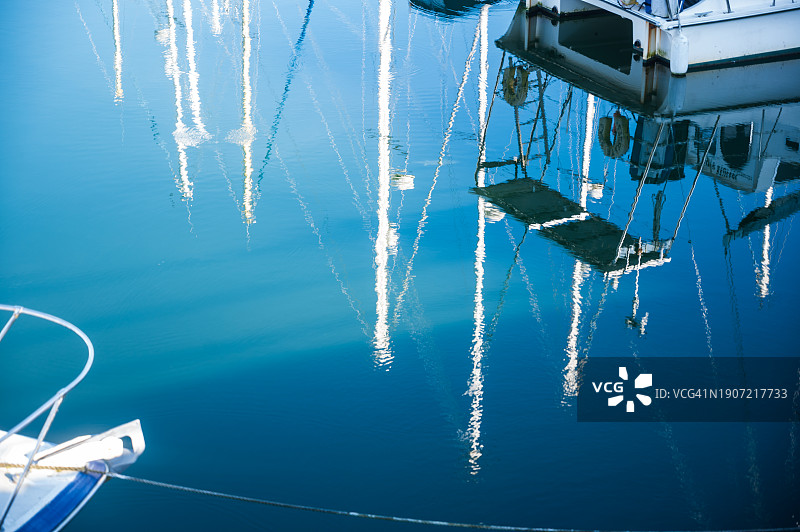卡那封港口的船只图片素材