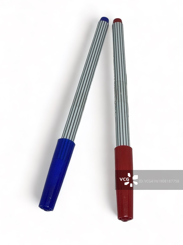 白色背景上的独立钢笔图片素材