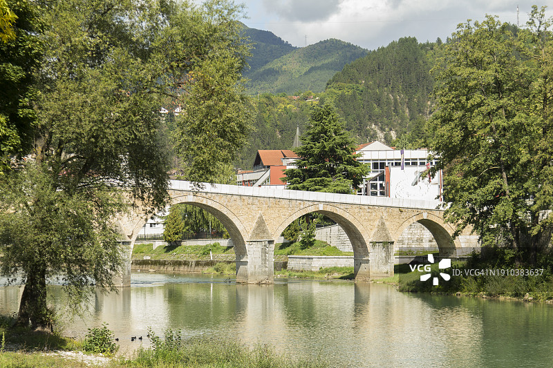 波斯尼亚桥图片素材