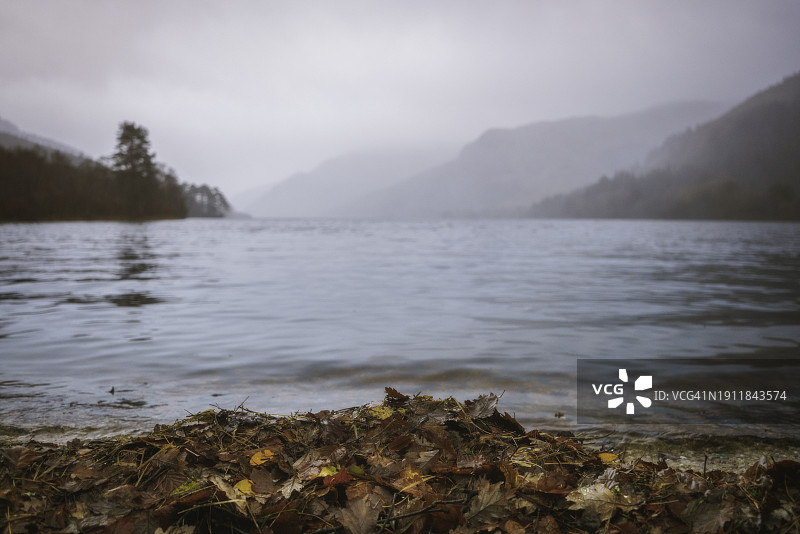 苏格兰阿盖尔-比特的埃克湖图片素材