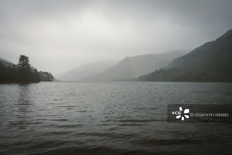 苏格兰阿盖尔-比特的埃克湖图片素材