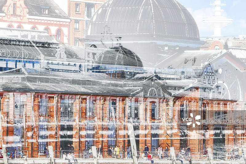 汉堡鱼市场大厅图片素材