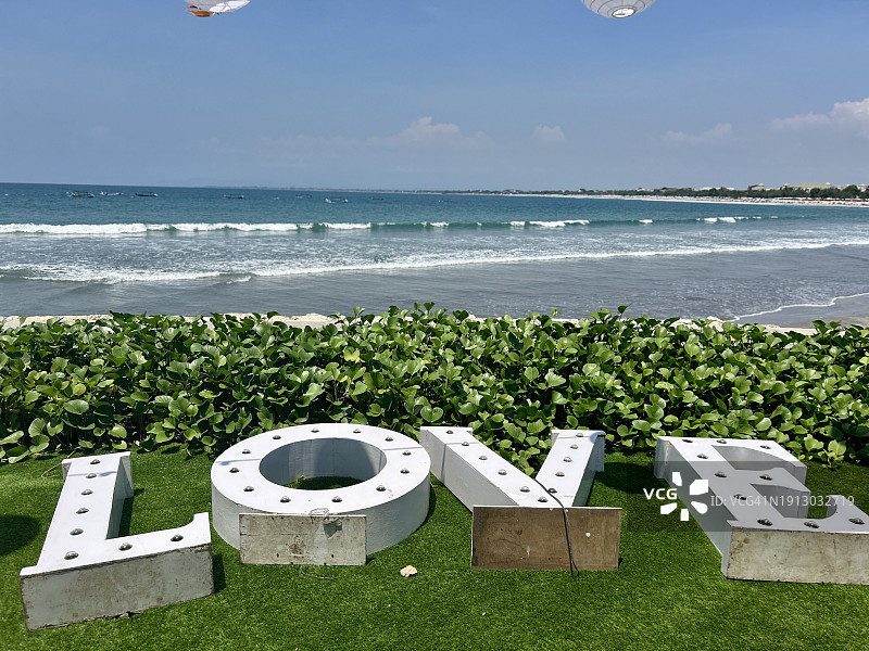 印度尼西亚巴厘岛库塔海滩图片素材