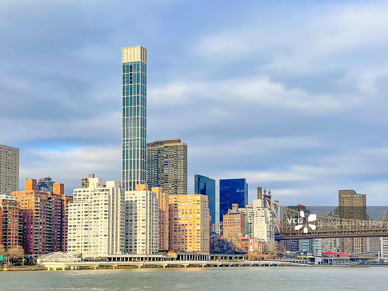 纽约曼哈顿中城东区住宅楼图片素材