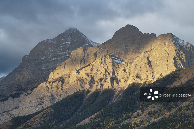 基德山，卡纳纳斯基斯乡村风光图片素材