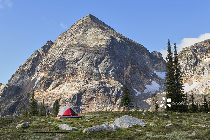 瓦尔哈拉省立公园偏远营地图片素材