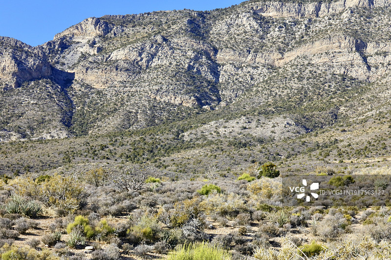 美国西南部山景图片素材