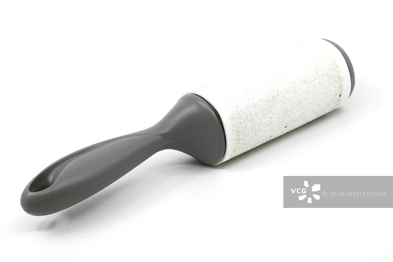 粘毛滚筒织物清洁器图片素材