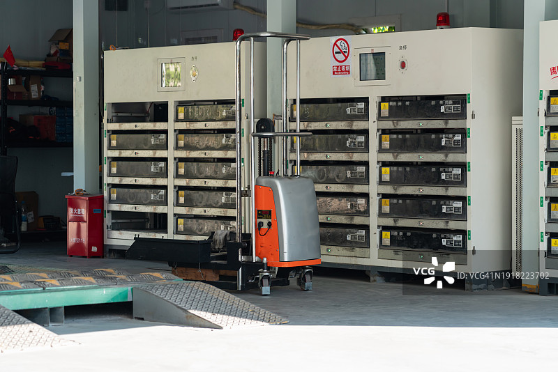 更换站电池组图片素材