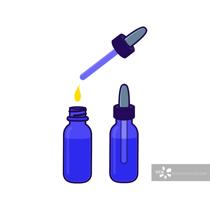 移液管滴管瓶插图图片素材