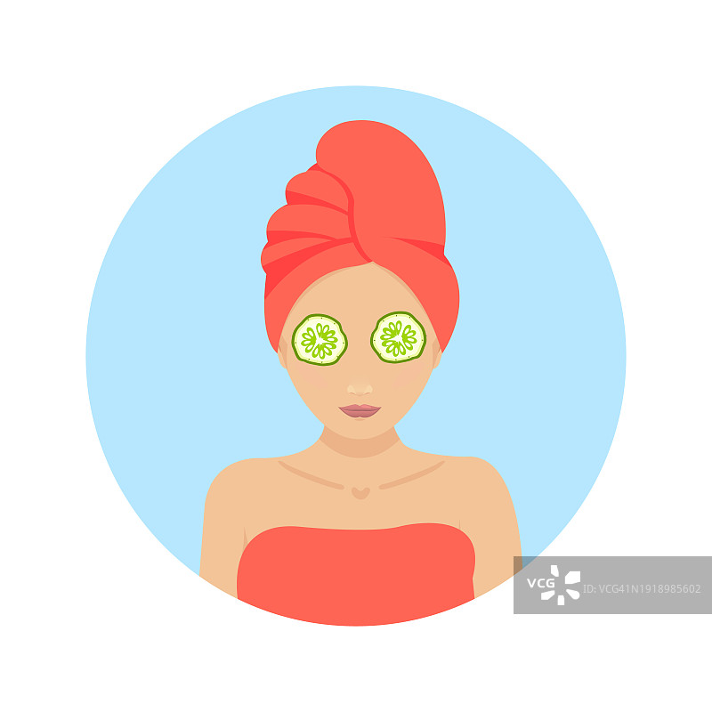 健康概念插画图片素材