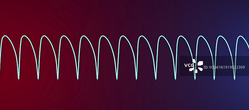 室性心动过速心跳节律图图片素材