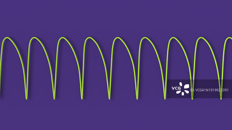 室性心动过速心跳节律图图片素材