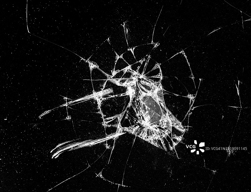 屏幕破裂的智能手机图片素材