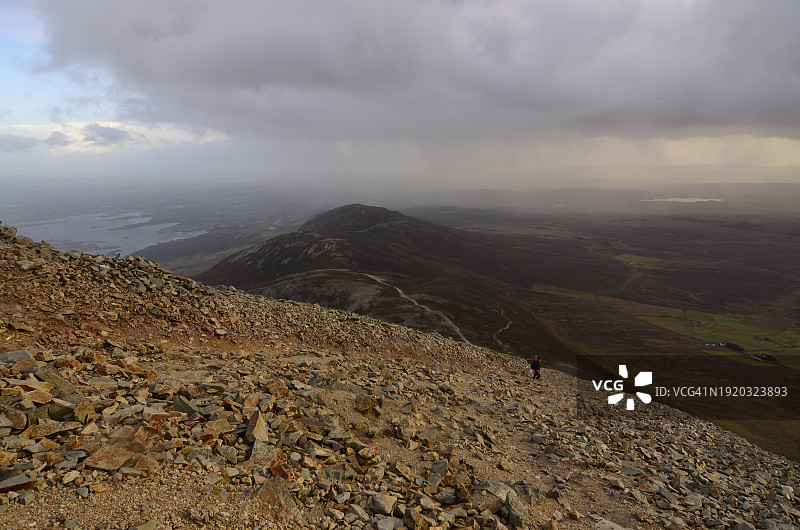 克罗帕特里克山的岩石山顶图片素材