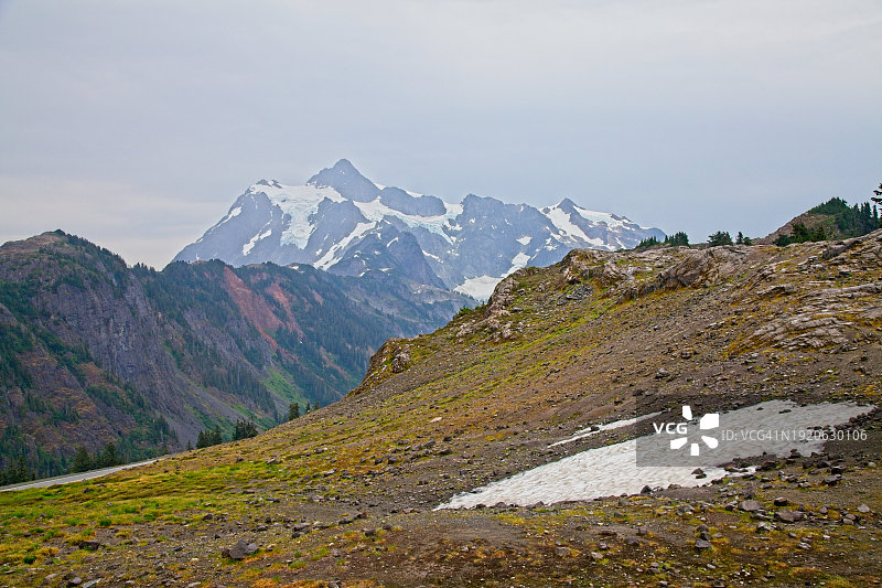 舒克桑山，华盛顿图片素材