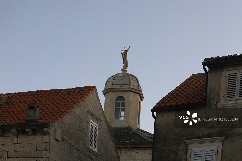 杜布罗夫尼克的建筑堡垒图片素材