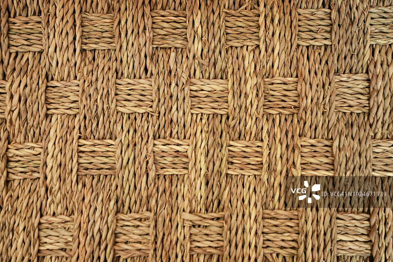 编织座椅全画幅照片图片素材