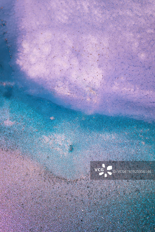 高角度海景图片素材