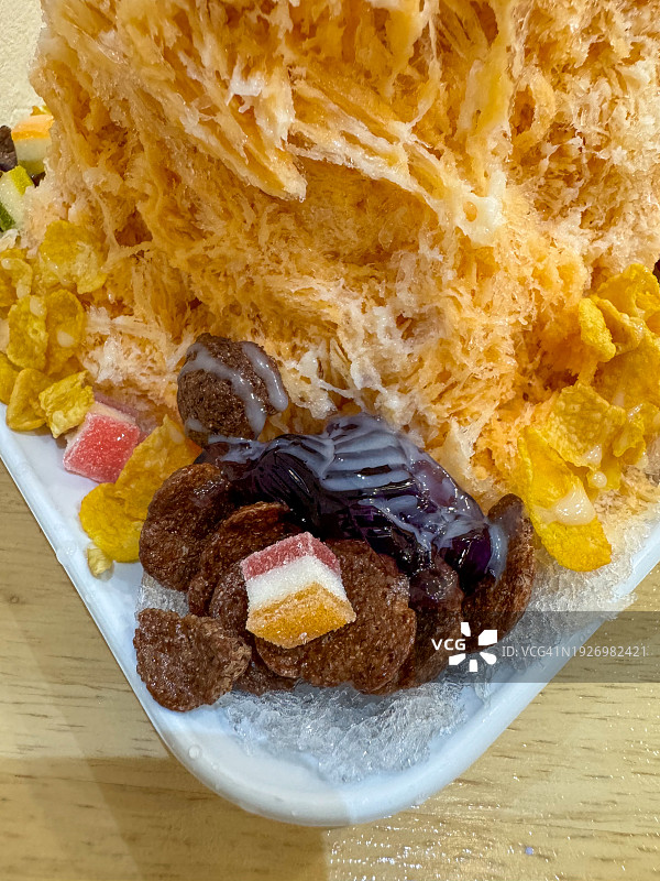 韩式刨冰图片素材