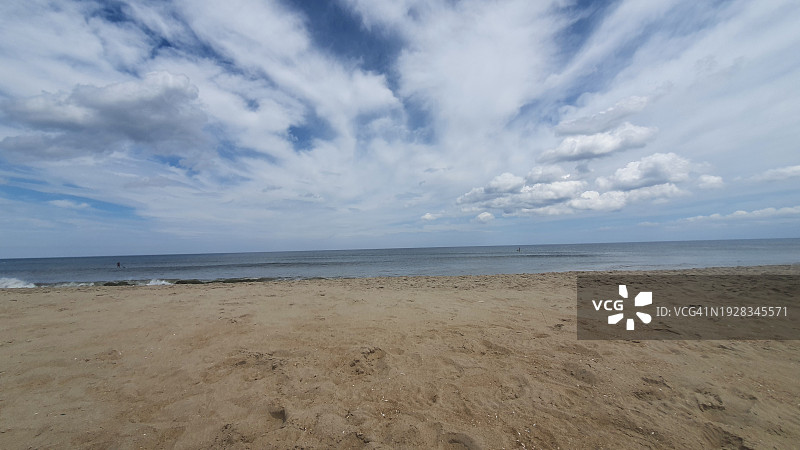 美国北卡罗来纳州纳格斯黑德海滩风光图片素材