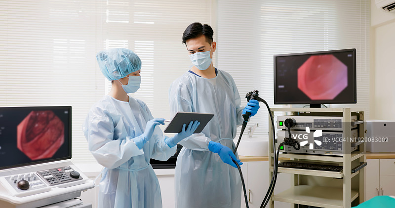 结肠镜内窥镜检查图片素材