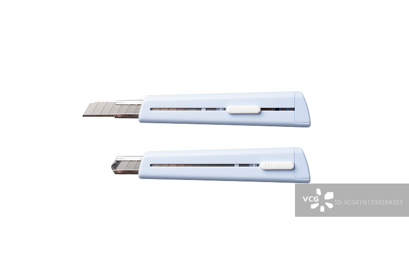 白色背景上的多用途刀图片素材